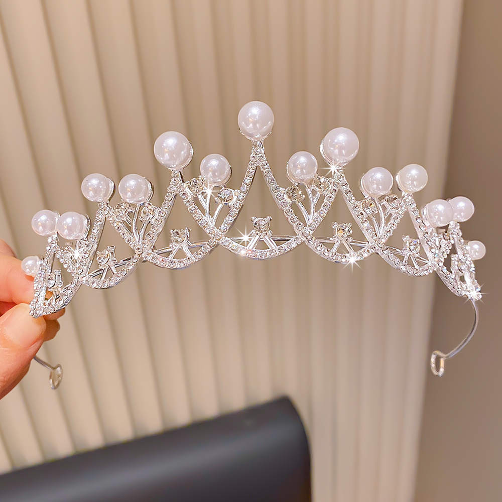 Elegant Pearl Crown Single Fas - Event Party のレビューと価格