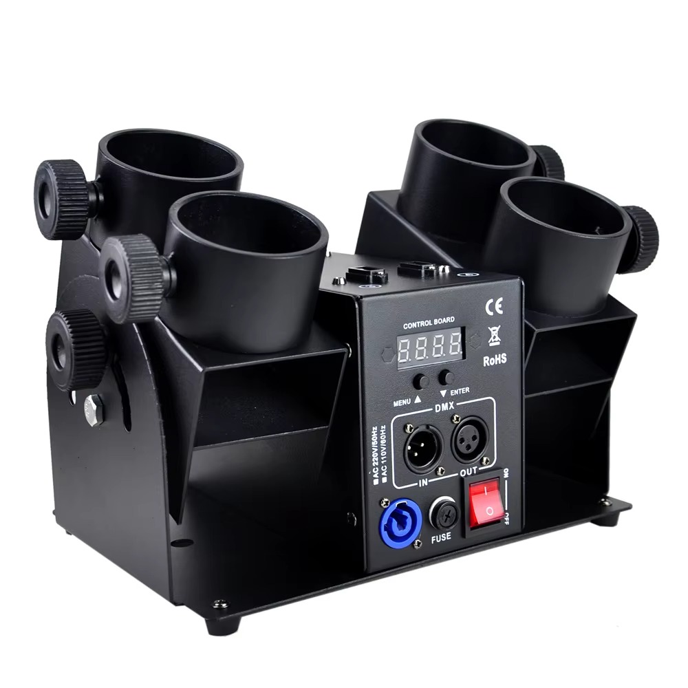 4 Heads Electronic Confetti La - Confetti Cannon Tube のレビューと価格