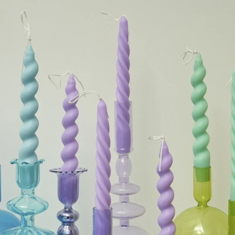 2pc Spiral Candles Scented Can - Centerpiece Stick のレビューと価格