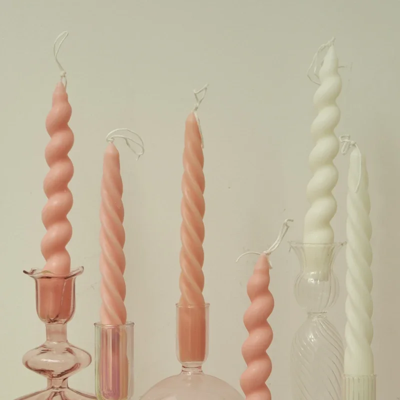 2pc Spiral Candles Scented Can - Centerpiece Stick のレビューと価格