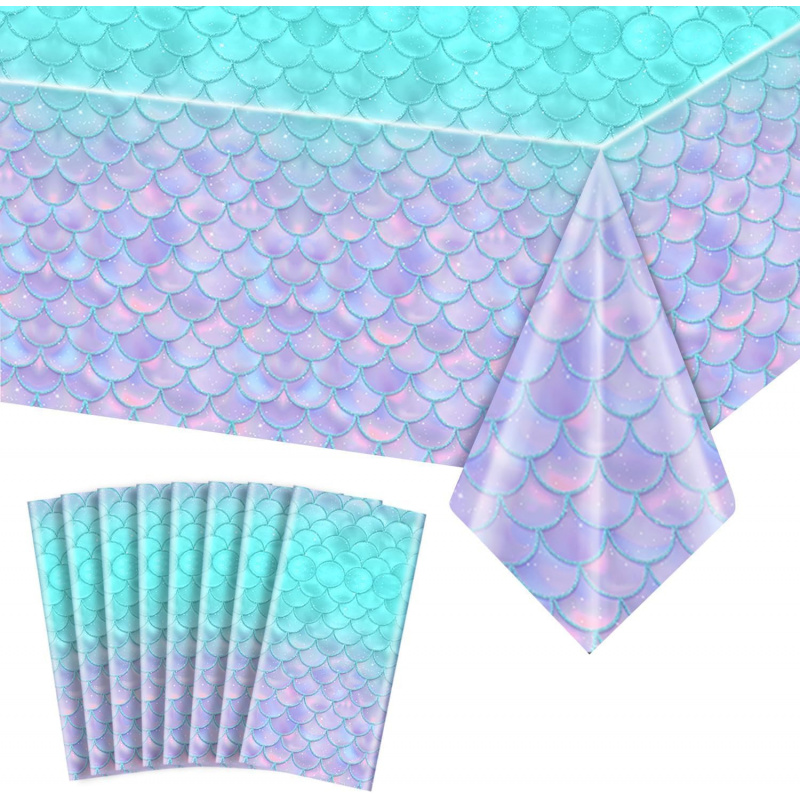 Mermaid Tablecloth -Mermaid Bi - Table Cloth Disposable のレビューと価格