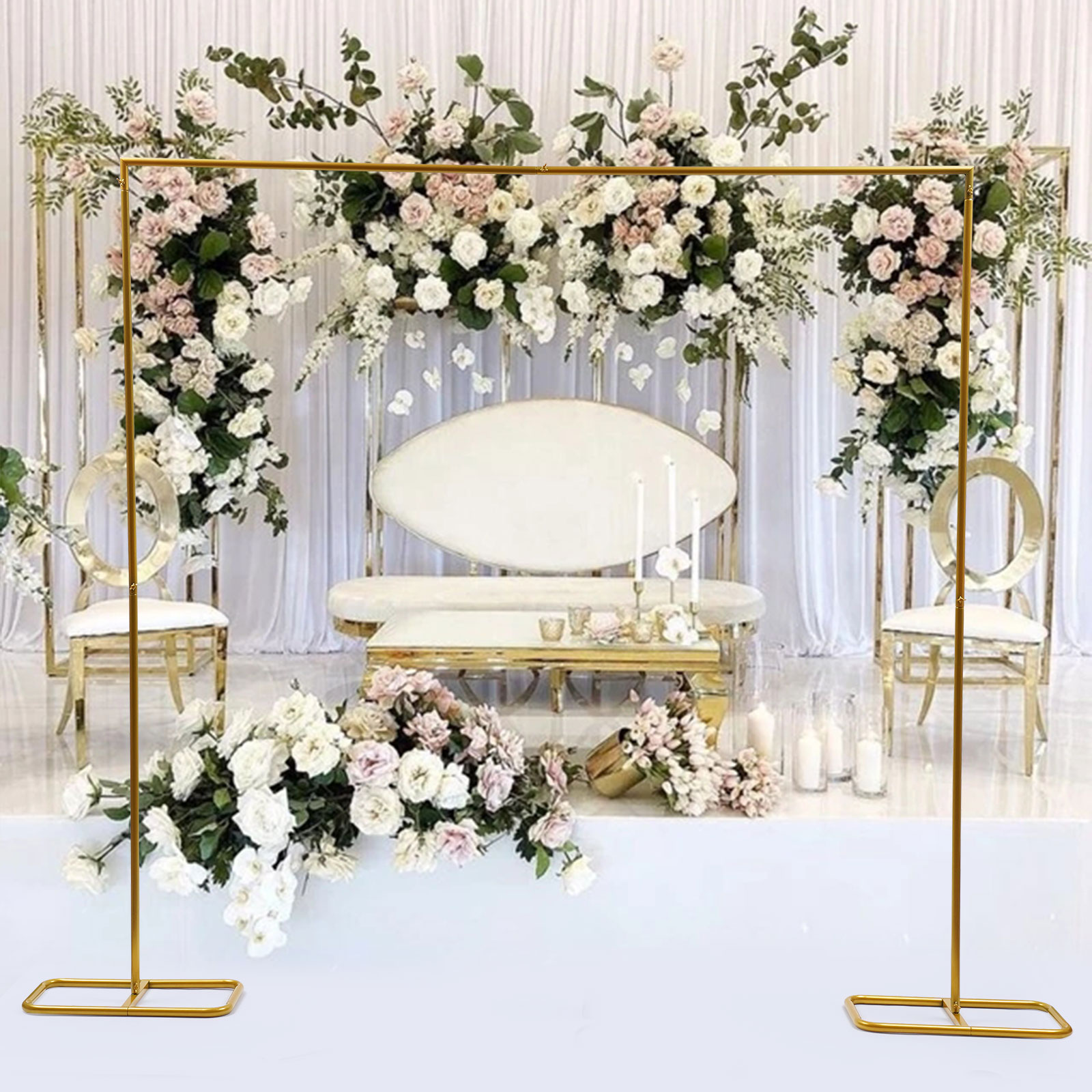 2.1x2m / 79x83inch Gold Weddin - Balloon Arch Kit のレビューと価格