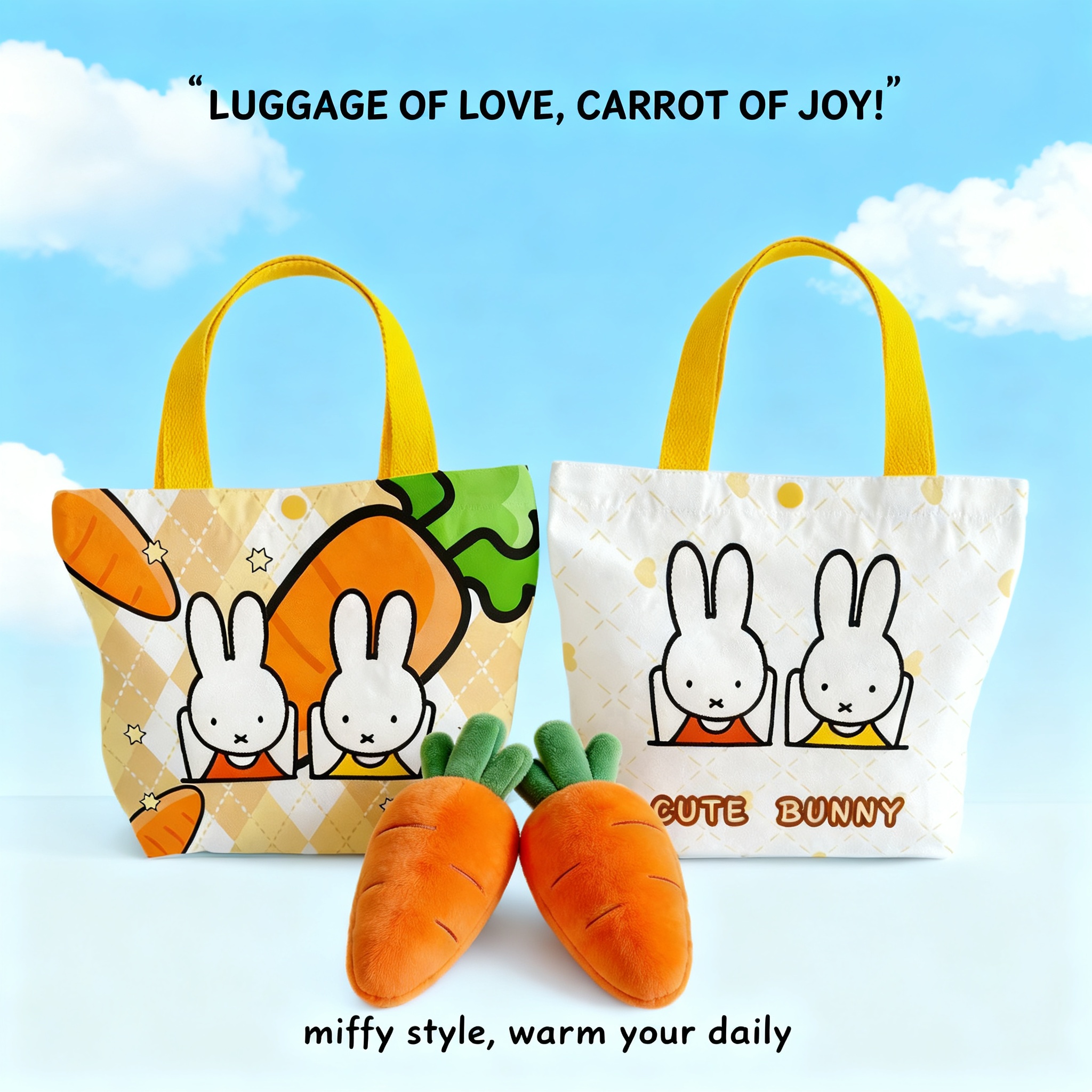 Creative Cartoon Miffy Rabbit  - Party Favor Bag のレビューと価格