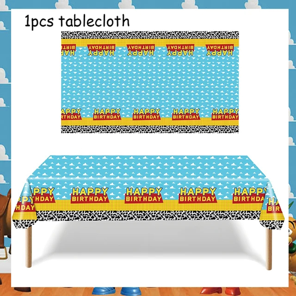 Toyss Inspired Birthday Party  - Table Cloth Disposable のレビューと価格