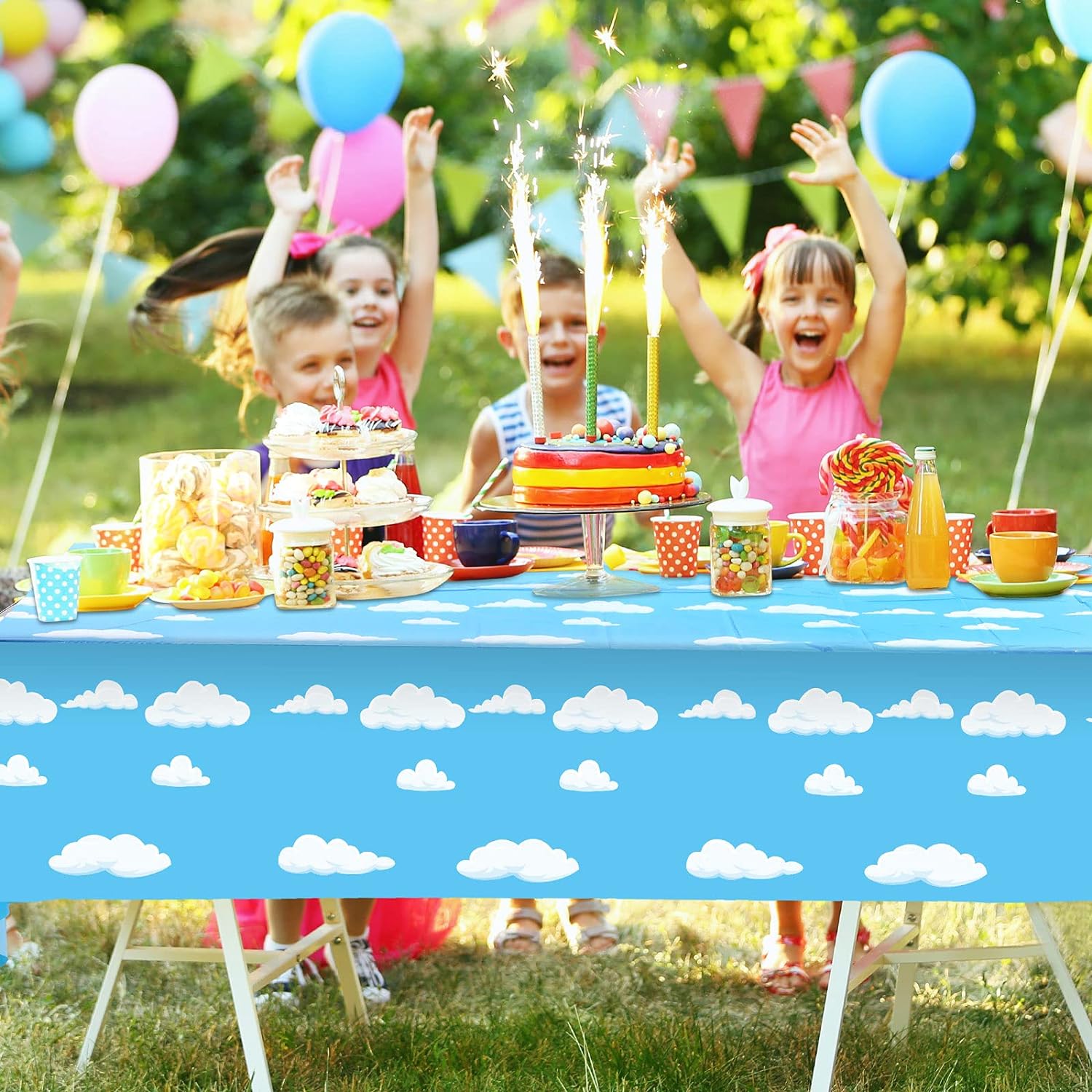 Toyss Inspired Birthday Party  - Table Cloth Disposable のレビューと価格