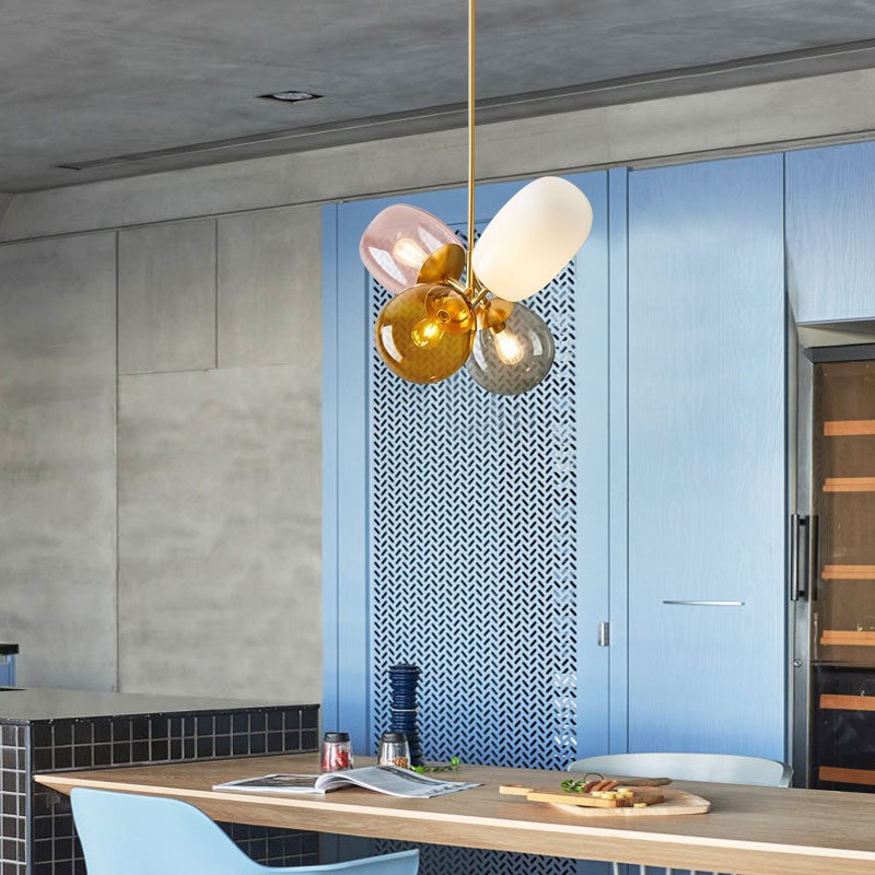 YEBMLP Macaron Glass Pendant L - Led Balloon Light のレビューと価格