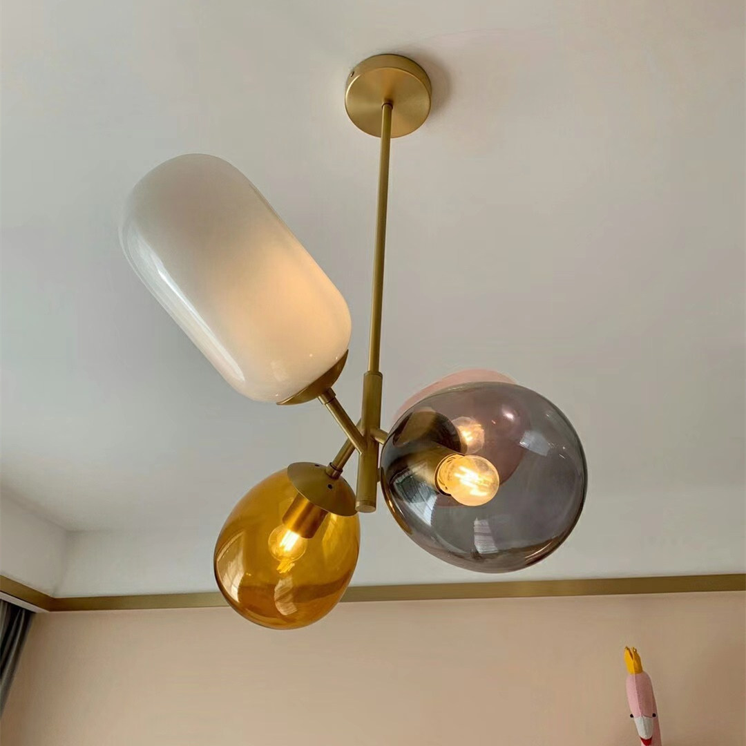 YEBMLP Macaron Glass Pendant L - Led Balloon Light のレビューと価格