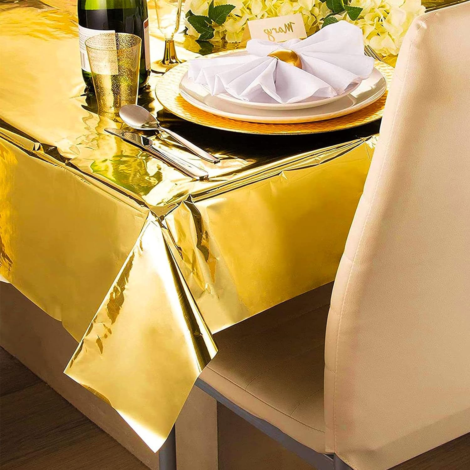 137cm*183cm Rose Gold Sliver D - Table Cloth Disposable のレビューと価格