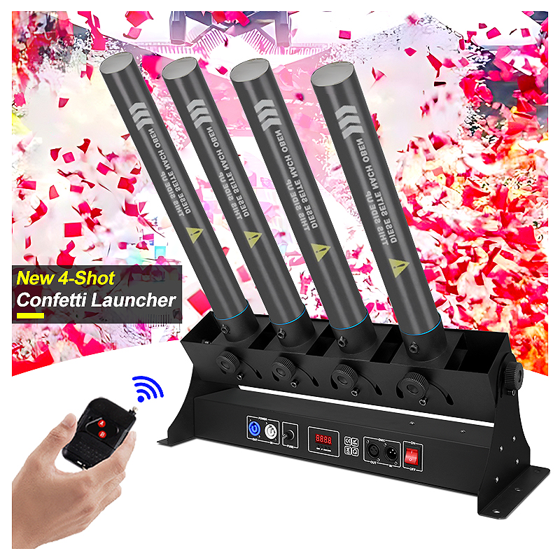 SHTX 4-Tube Confetti Launcher, - Confetti Cannon Tube のレビューと価格