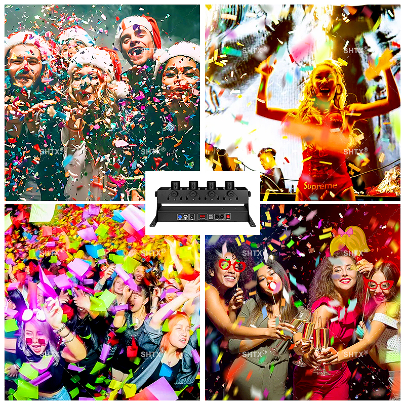 SHTX 4-Tube Confetti Launcher, - Confetti Cannon Tube のレビューと価格