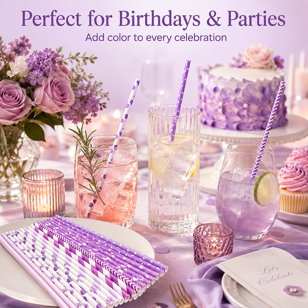 25pcs Colorful Patterned Paper - Paper Straw Color のレビューと価格