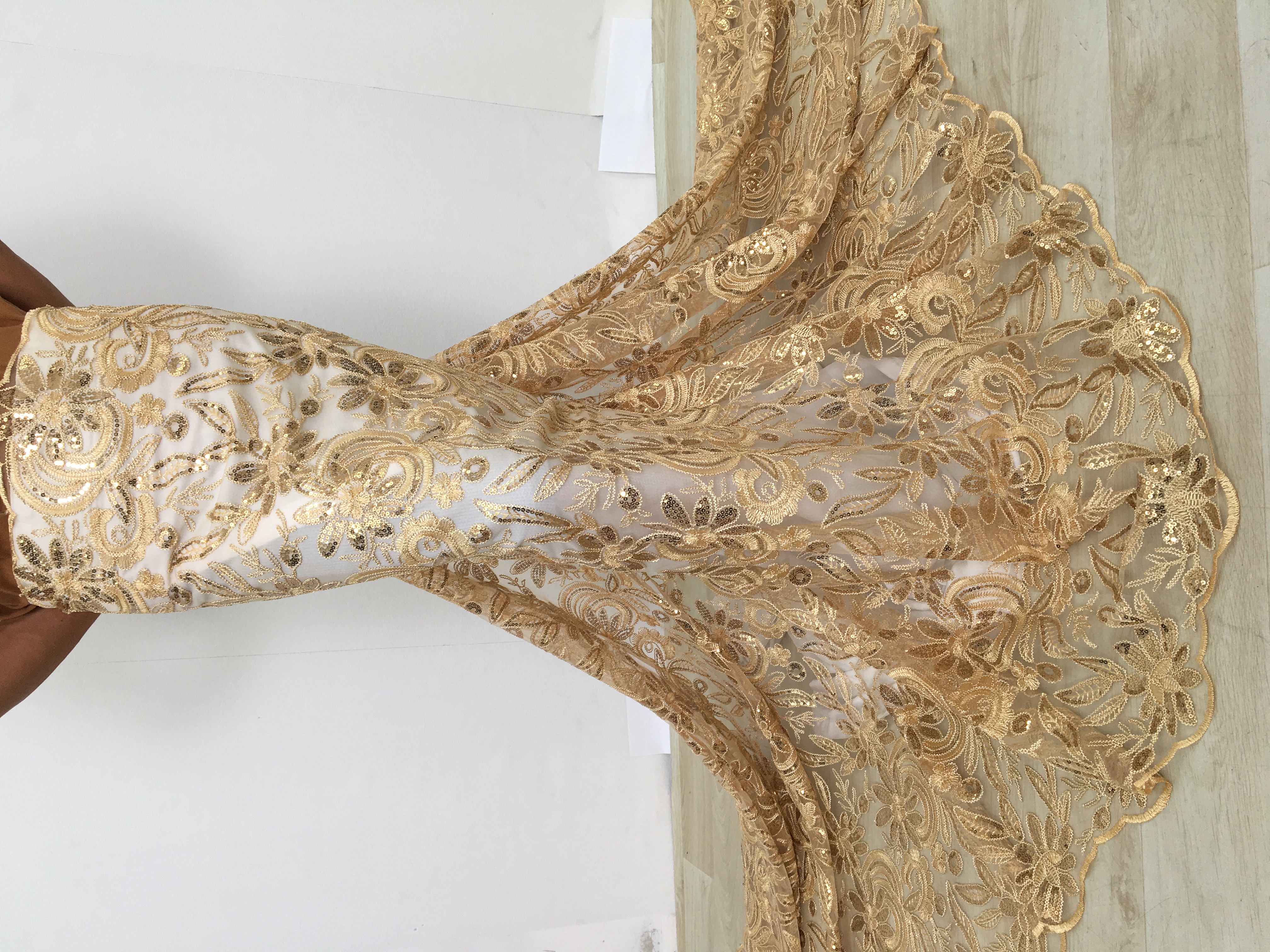 Luxury African Nigerian Tulle  - Glitter Tablecloth のレビューと価格