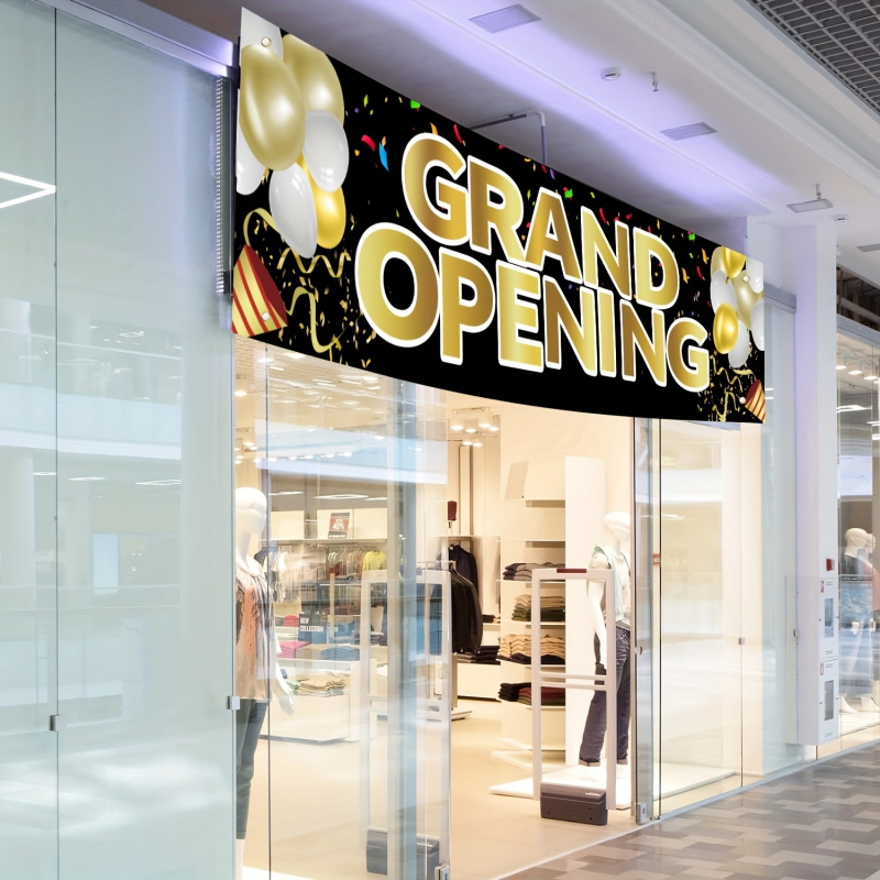 VIKAMA Grand Opening Banner, N - Party Event Supply Store のレビューと価格