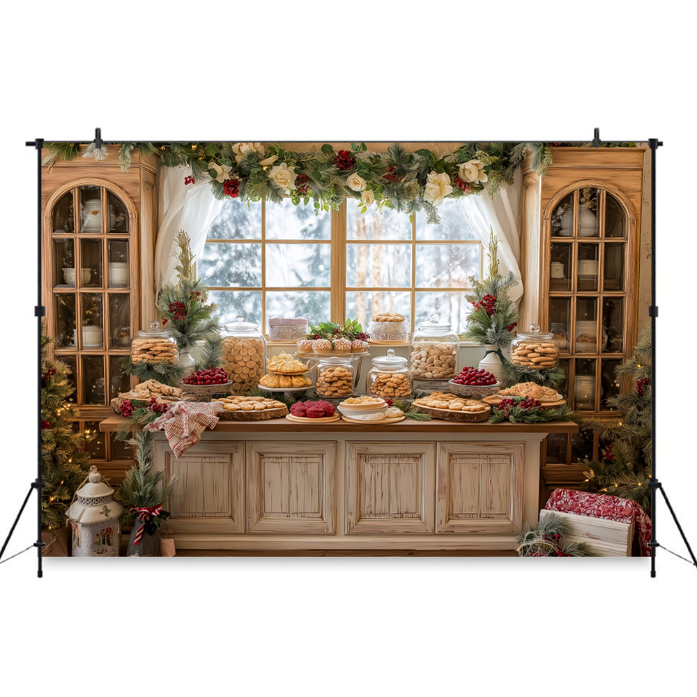 Christmas-Themed Dessert Table - Dessert Table Backdrop のレビューと価格