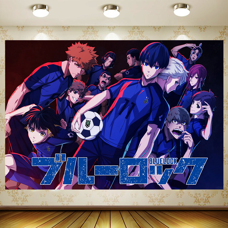 BLUE LOCK boy Backdrop Boy Bir - Table Cloth Disposable のレビューと価格