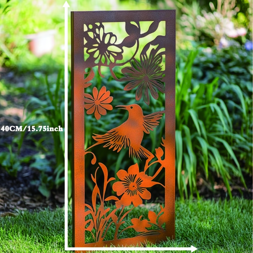 Outdoor 2D Metal Garden Wall P - Flower Wall Panel のレビューと価格
