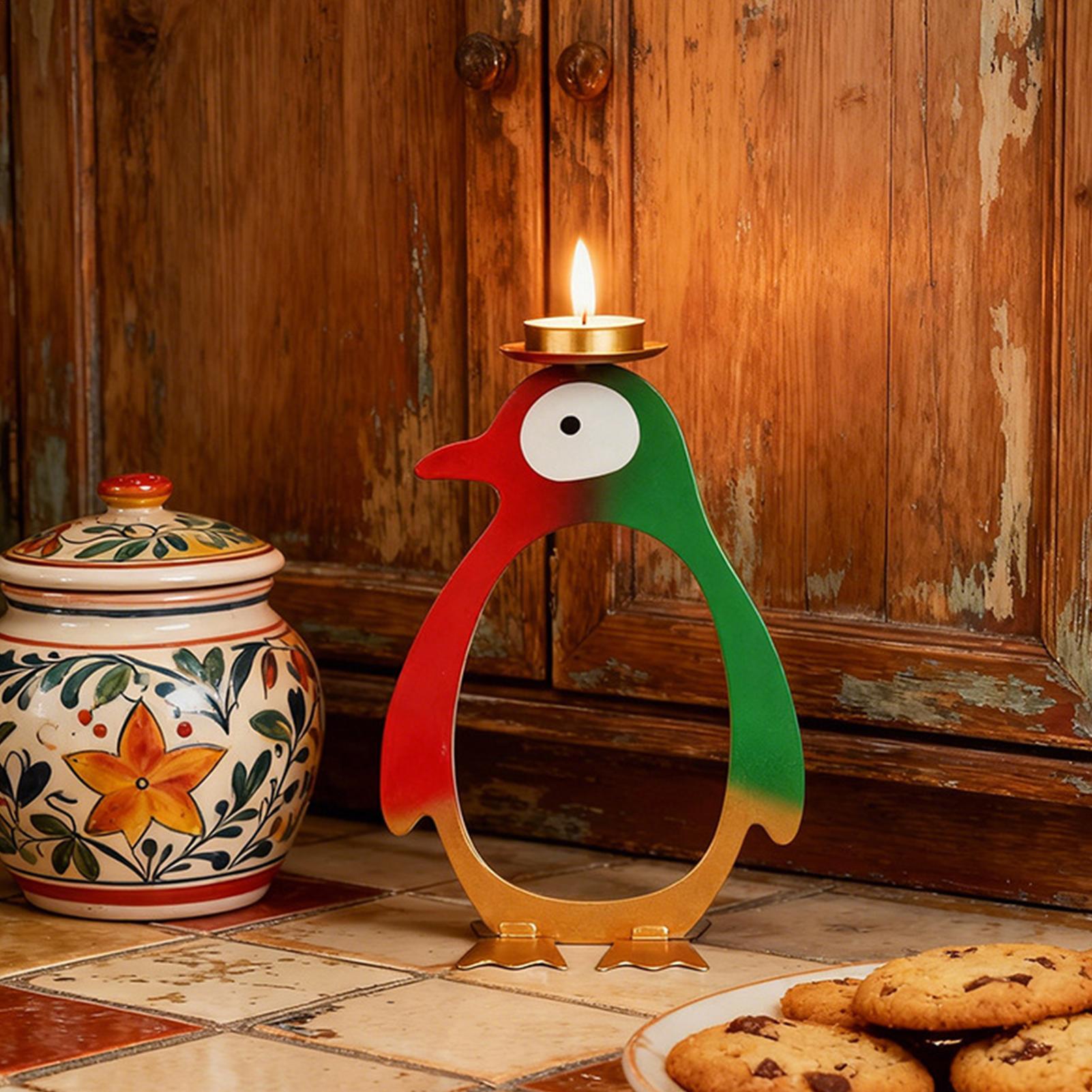 Tea Light Candle Holder Pengui - Centerpiece Stick のレビューと価格