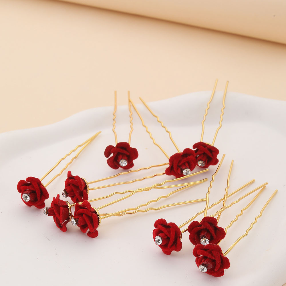 10Pcs Rose Hair Accessories We - Event Suppliers のレビューと価格