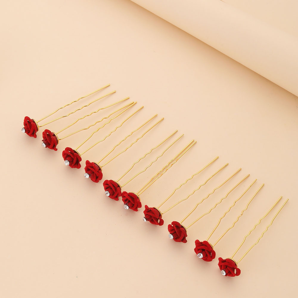 10Pcs Rose Hair Accessories We - Event Suppliers のレビューと価格