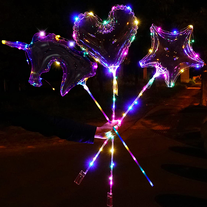 1 Set LED Clear Balloon Transp - Led Balloon Light のレビューと価格