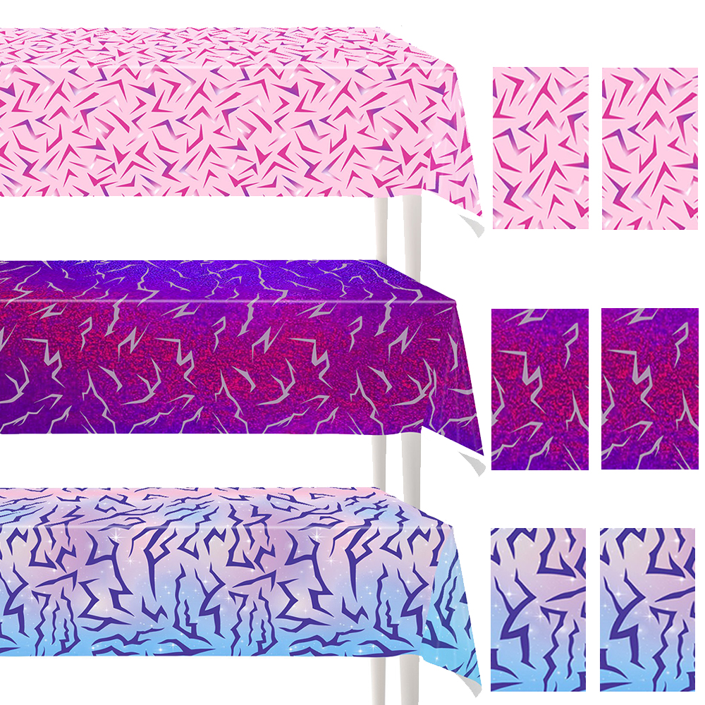 Lightning Printed Tablecloth D - Table Cloth Disposable のレビューと価格