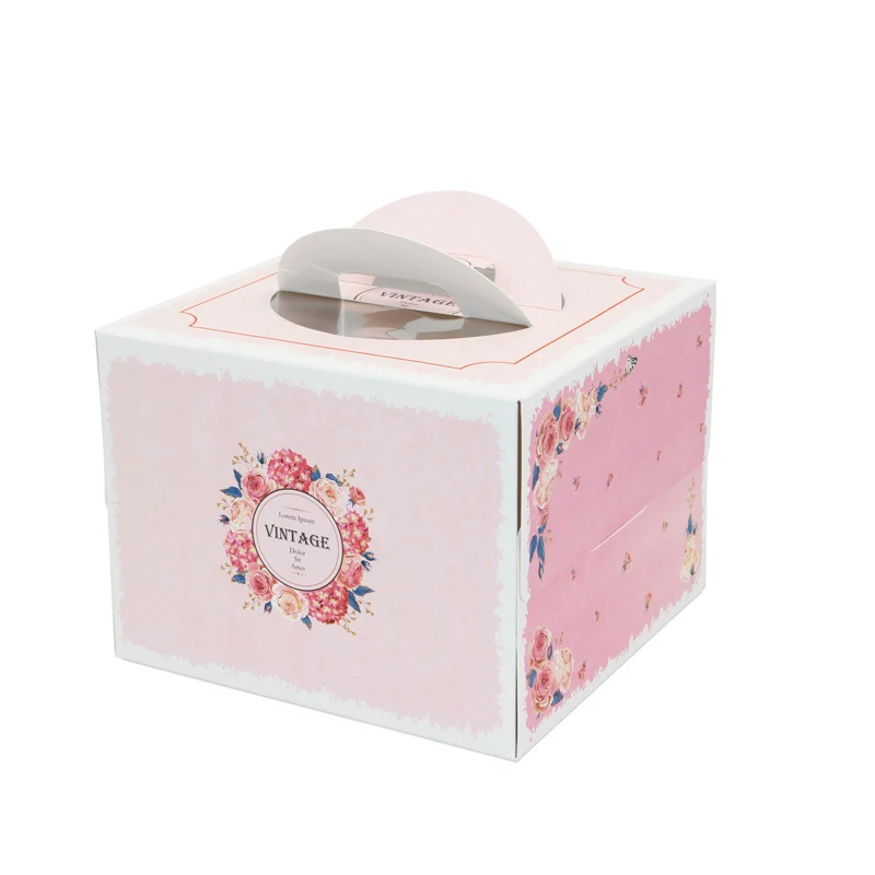 5pcs 8inch cake box with windo - Party Event Supplier のレビューと価格