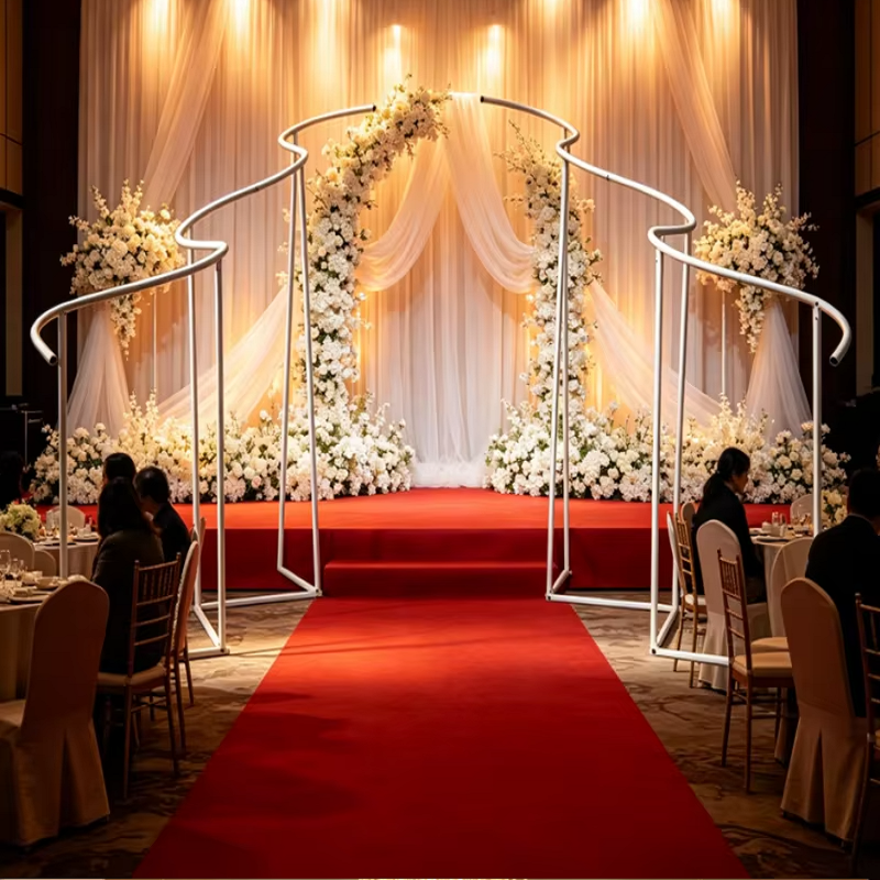 Luxury Wave Shape Frame Outdoo - Party Event Supply Store のレビューと価格