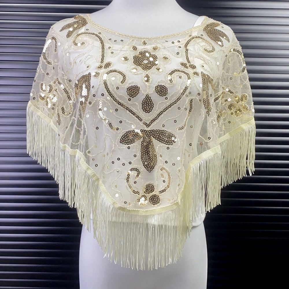 Fashion Sequin Bead Women Tull - Glitter Tablecloth のレビューと価格