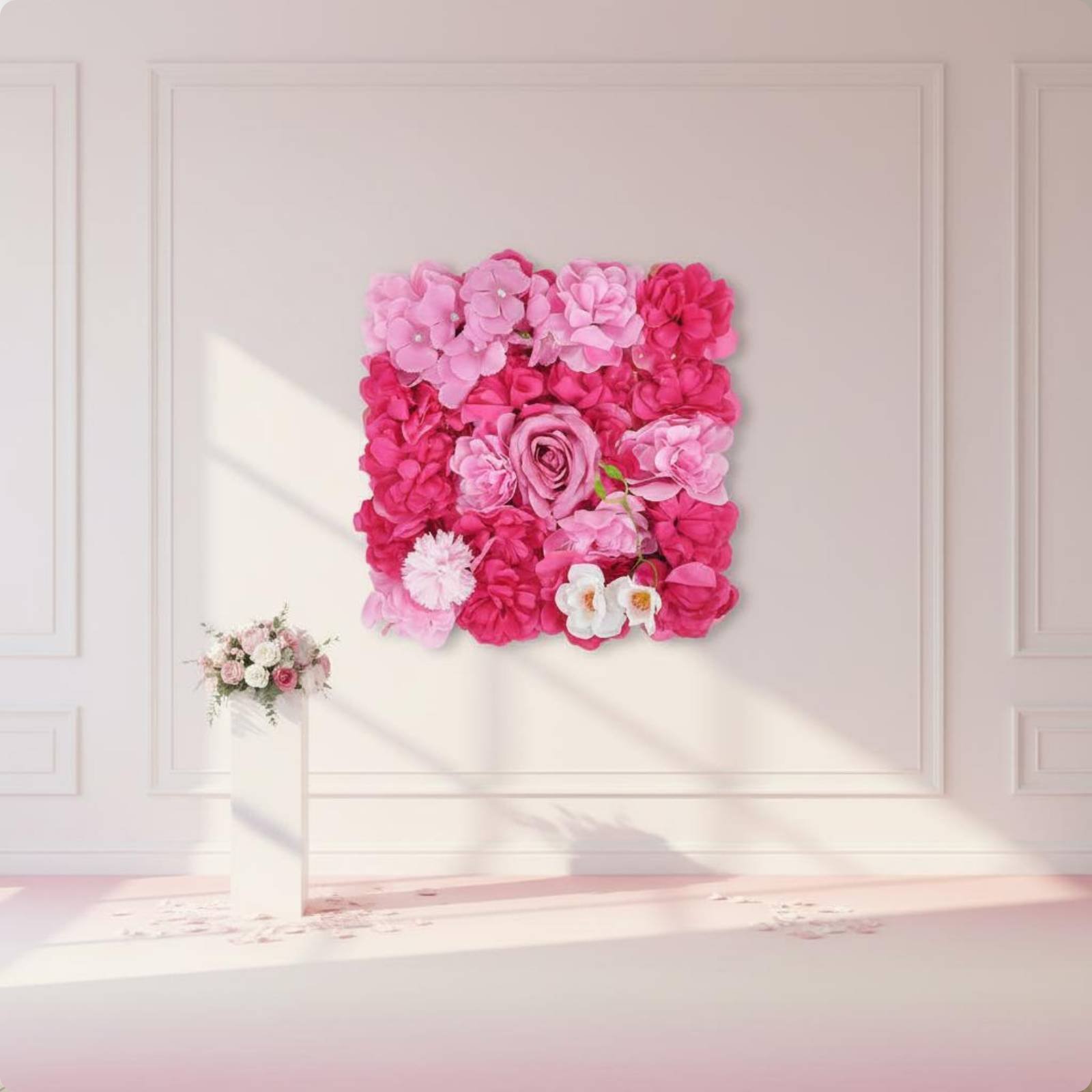 Artificial Blossom Wall Panel  - Flower Wall Panel のレビューと価格