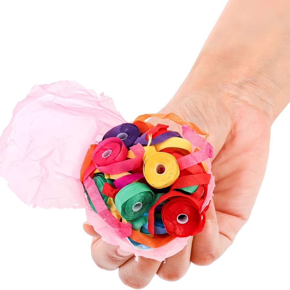 10pcs Hand Throwing Ribbon Pul - Confetti Cannon Tube のレビューと価格