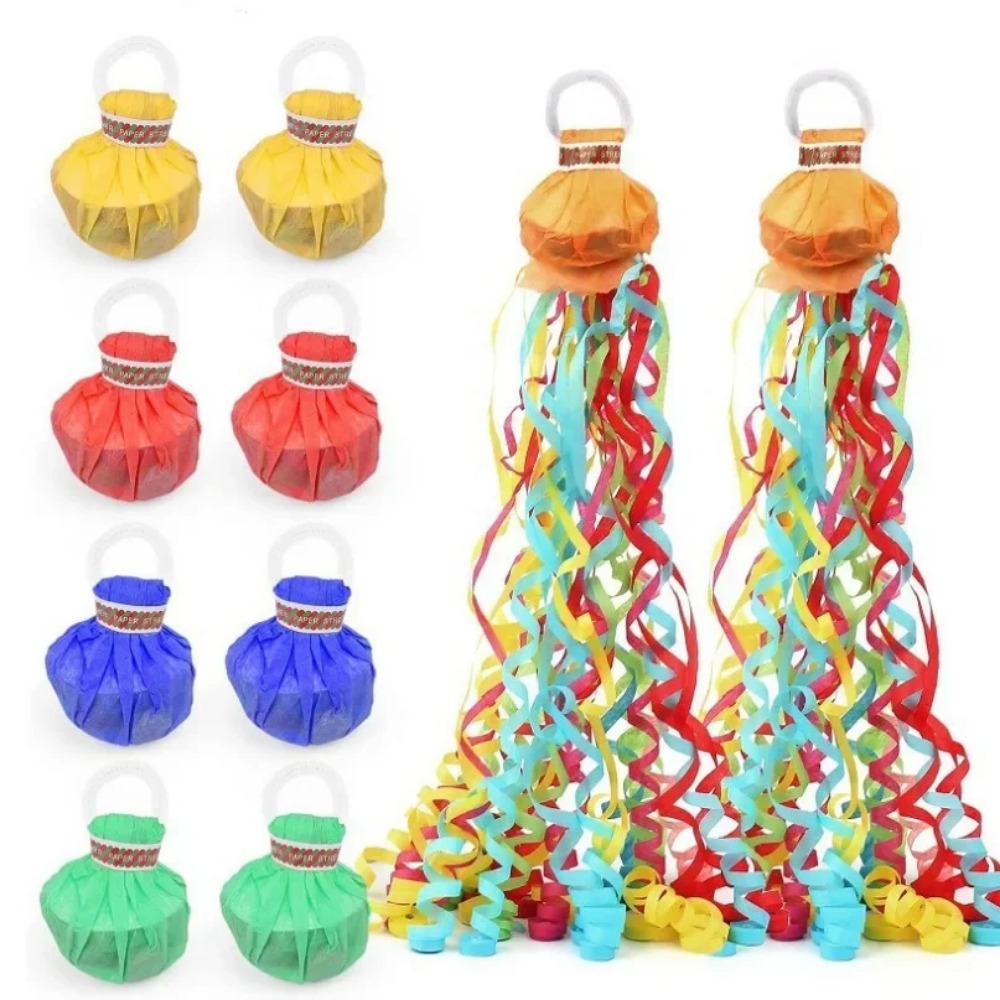10pcs Hand Throwing Ribbon Pul - Confetti Cannon Tube のレビューと価格