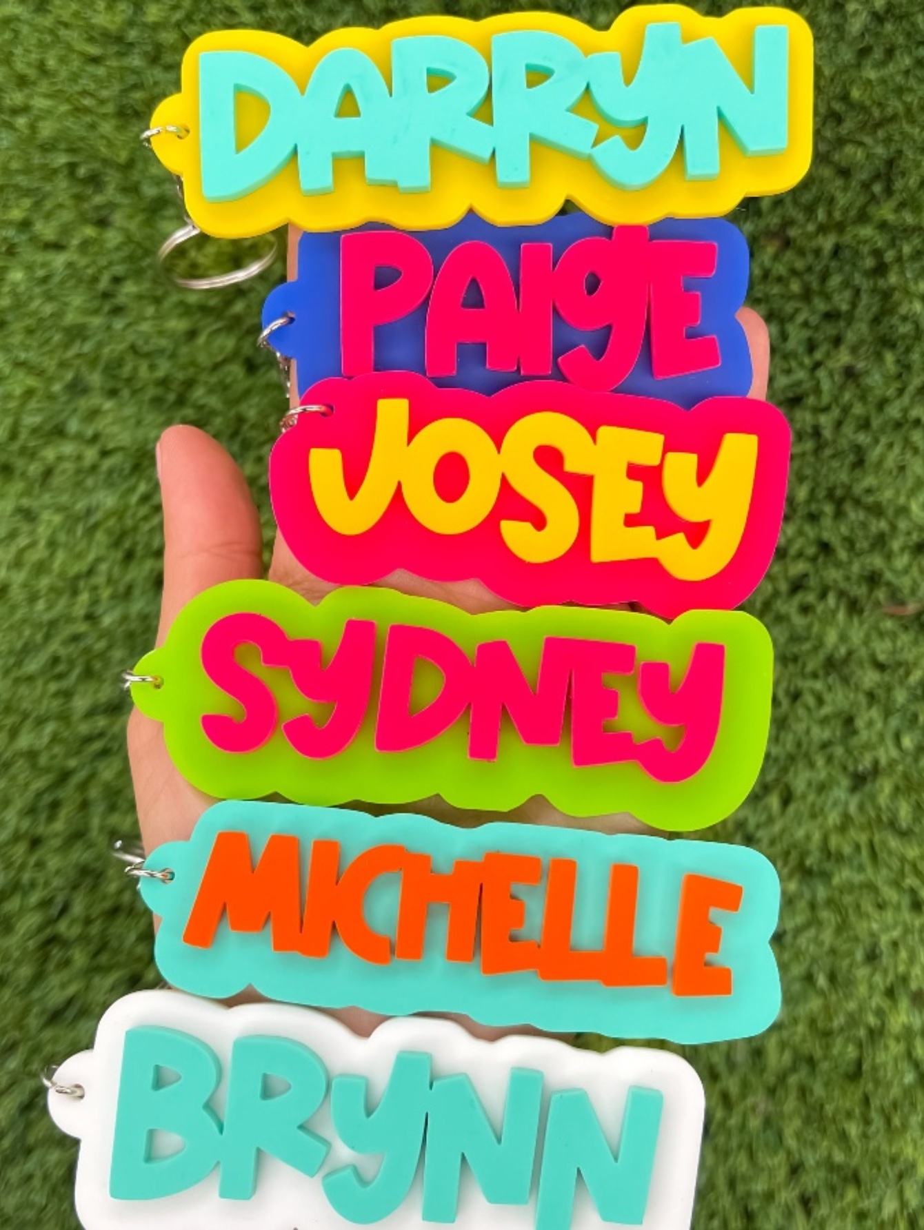 Customized Keyring with Name o - Event Suppliers のレビューと価格