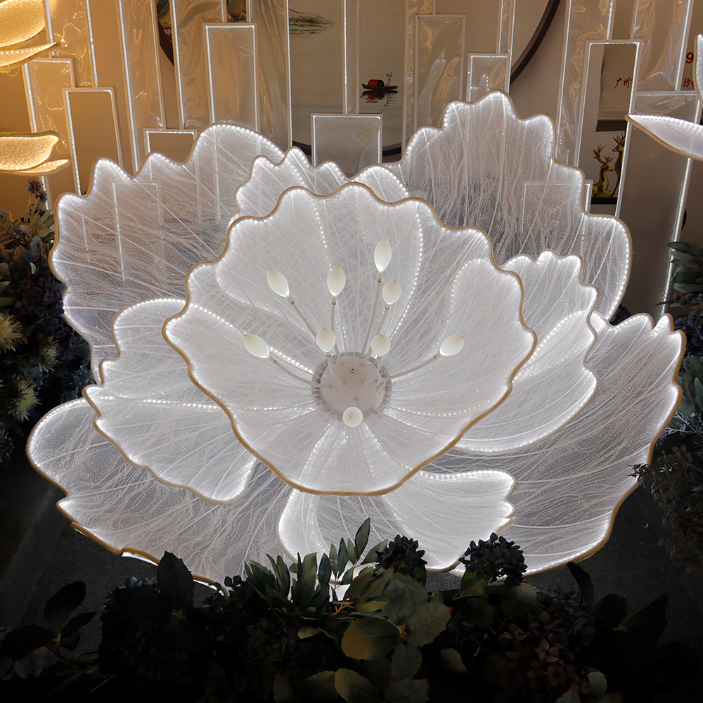 LED Giant White Flower Backdro - Event & Party Supply Photos のレビューと価格