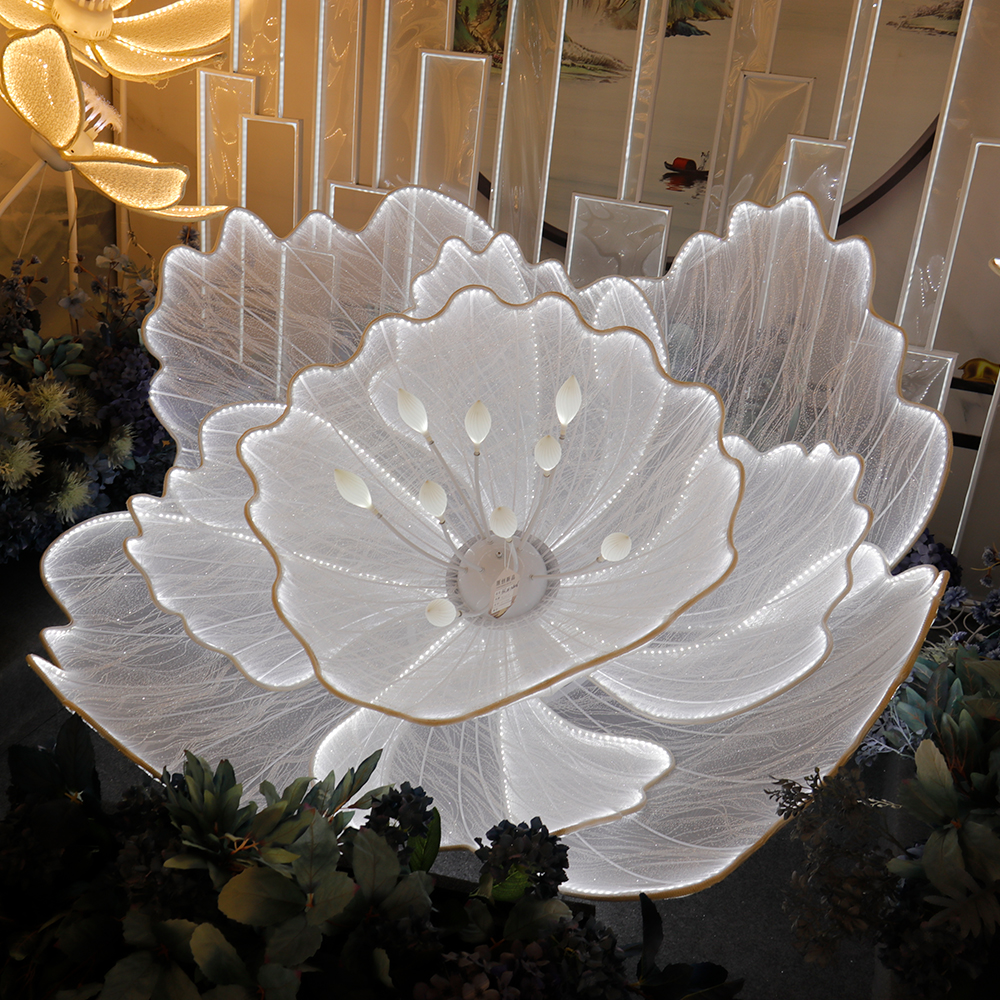 LED Giant White Flower Backdro - Event & Party Supply Photos のレビューと価格