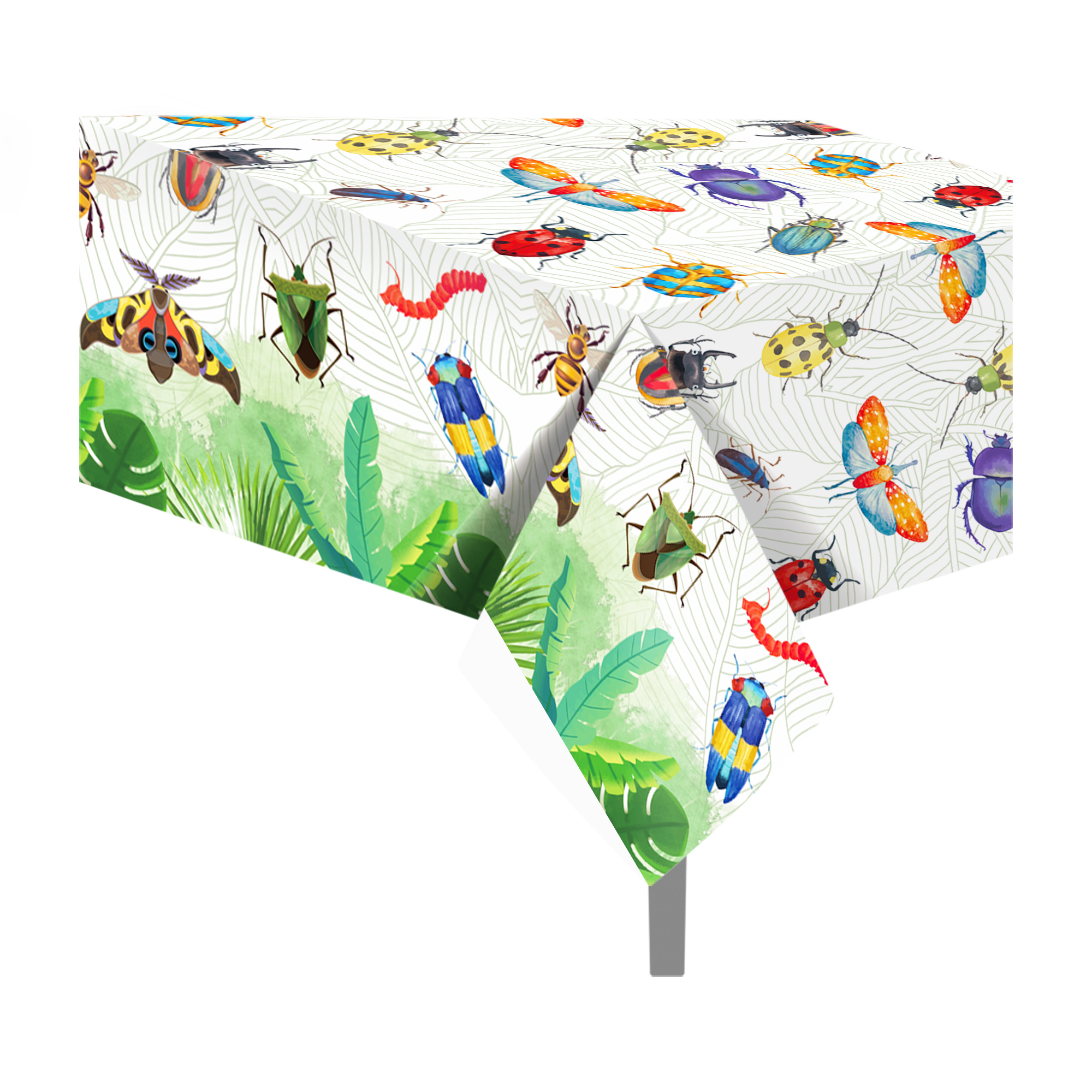 130*220cm Cartoon Spring Insec - Table Cloth Disposable のレビューと価格