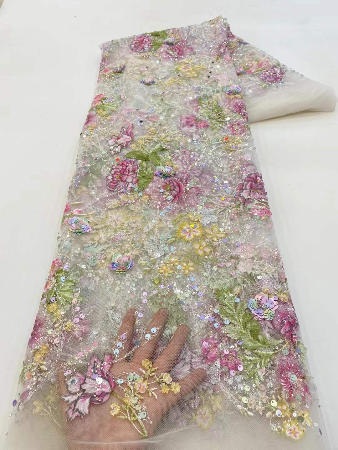 African Lace Fabric 2026 High  - Glitter Tablecloth のレビューと価格