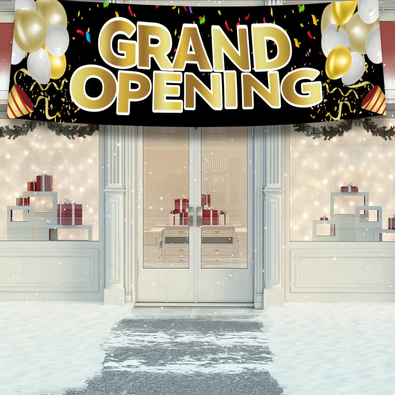 VIKAMA Grand Opening Banner, N - Party Event Supply Store のレビューと価格