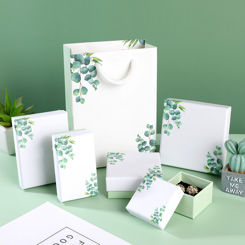 Creative Small Fresh Leaf Jewe - Event Party Shop のレビューと価格