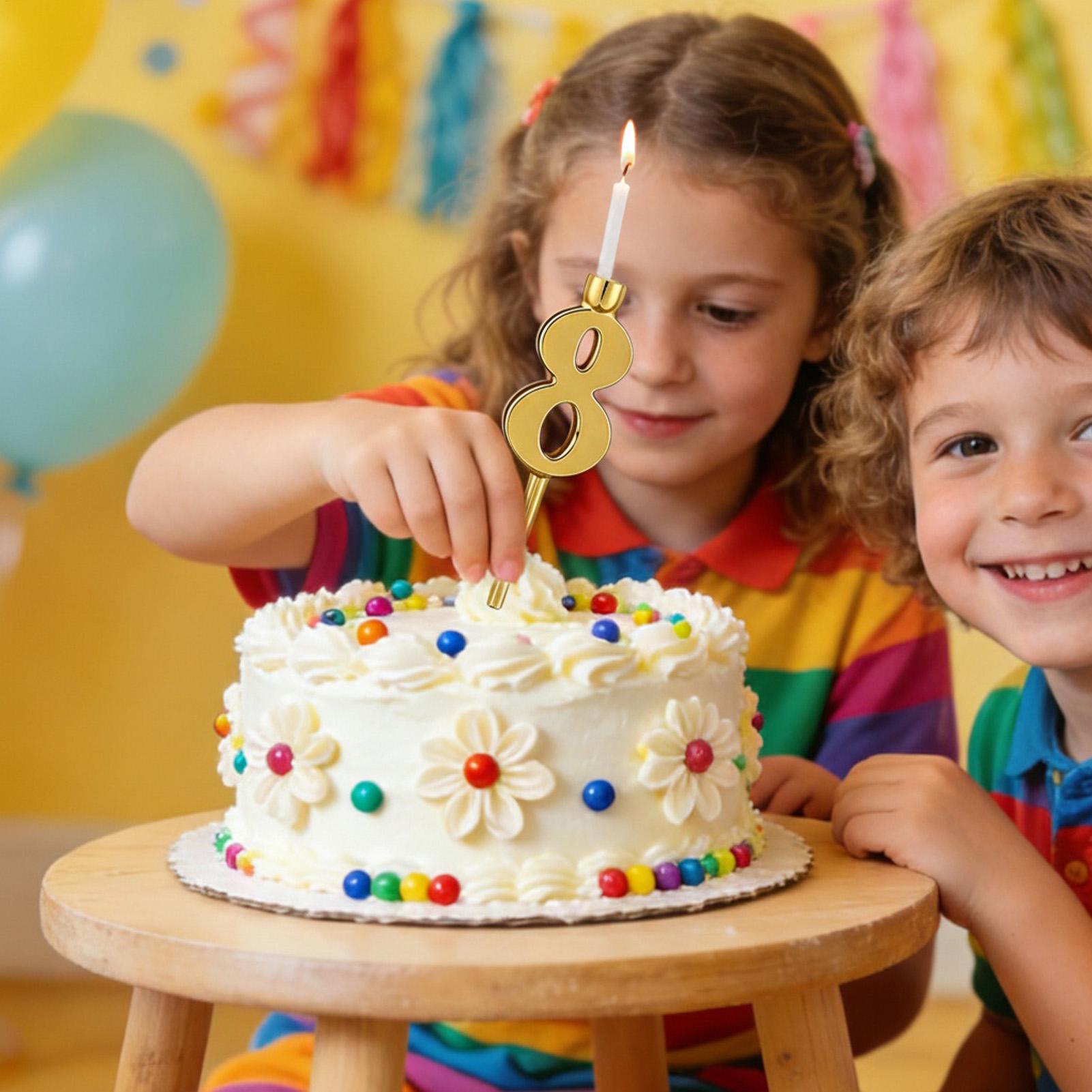 Number Candle Holders 10 Piece - Party Event Supply Store のレビューと価格