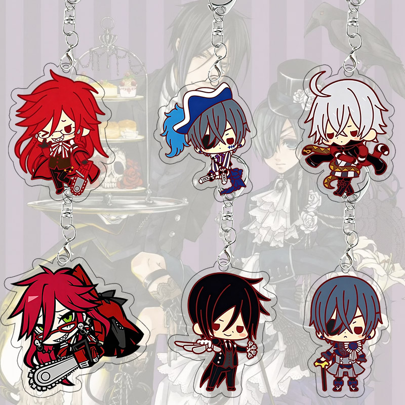 Black Butler Acrylic Keychain  - Event Supplies のレビューと価格