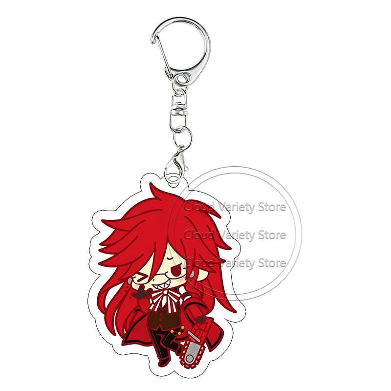 Black Butler Acrylic Keychain  - Event Supplies のレビューと価格
