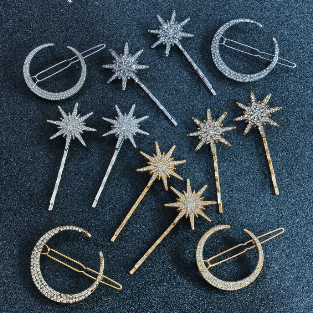 3/4 pcs set Crystal Star Hairp - Event Suppliers のレビューと価格