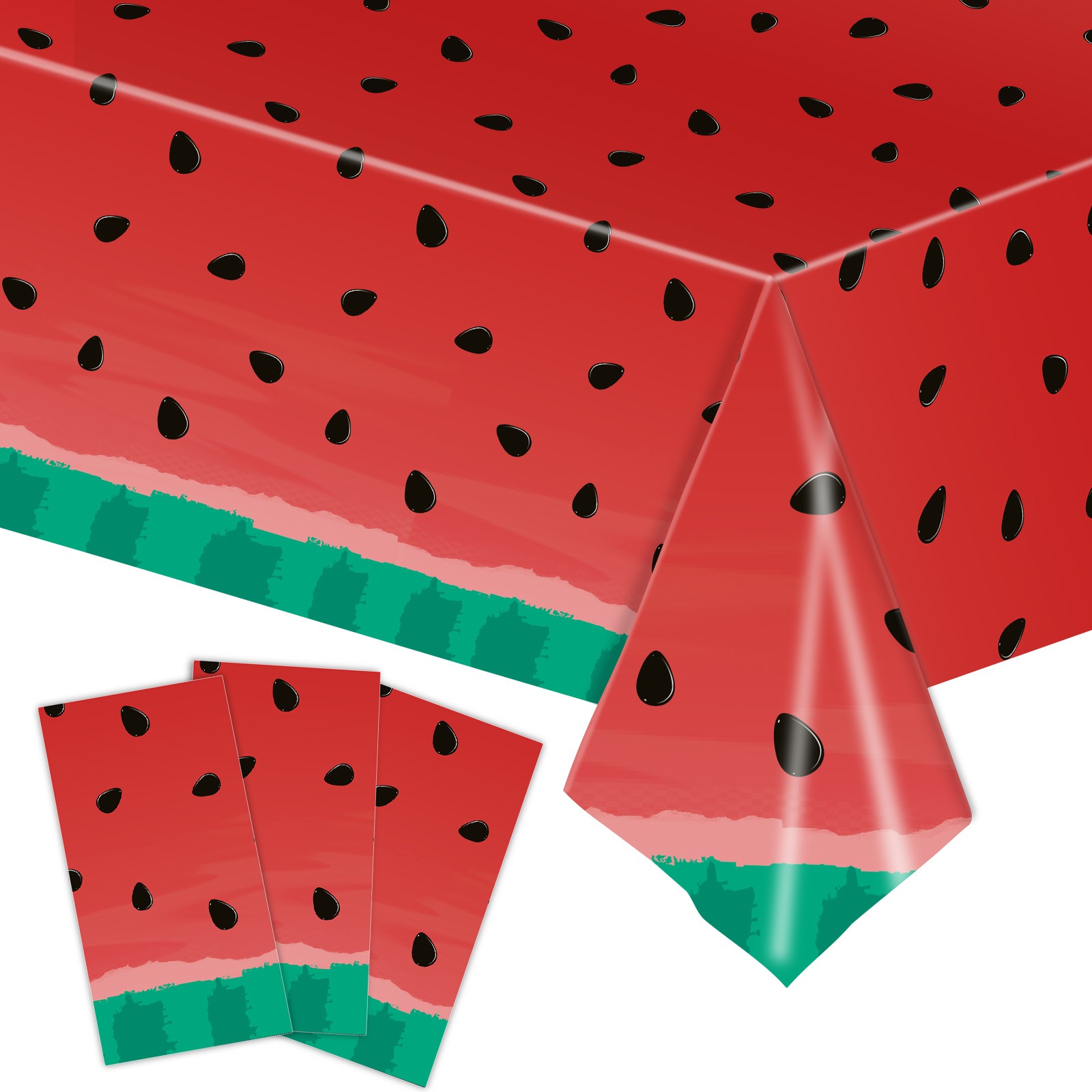 Summer Watermelon Party Tablec - Table Cloth Disposable のレビューと価格