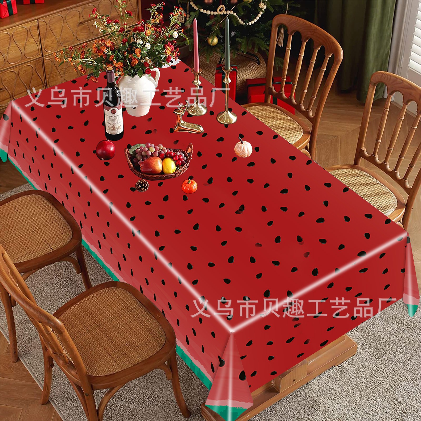 Summer Watermelon Party Tablec - Table Cloth Disposable のレビューと価格