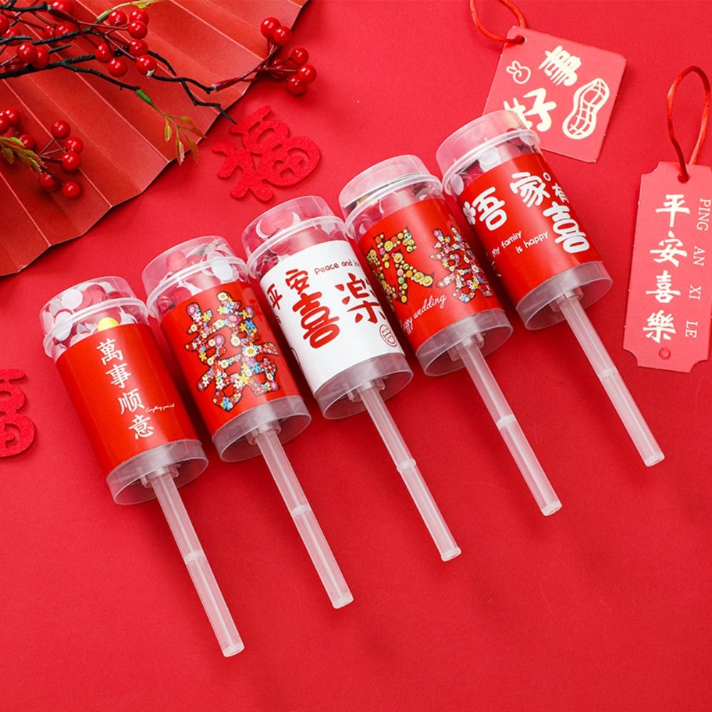 Handheld Bridal Shower Colorfu - Confetti Cannon Tube のレビューと価格