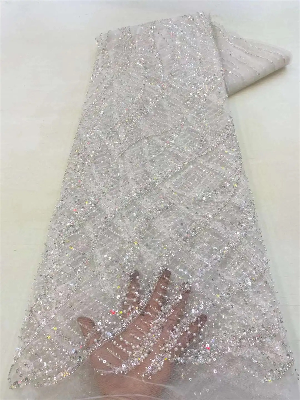 Wholesale 2025 African Sequins - Glitter Tablecloth のレビューと価格