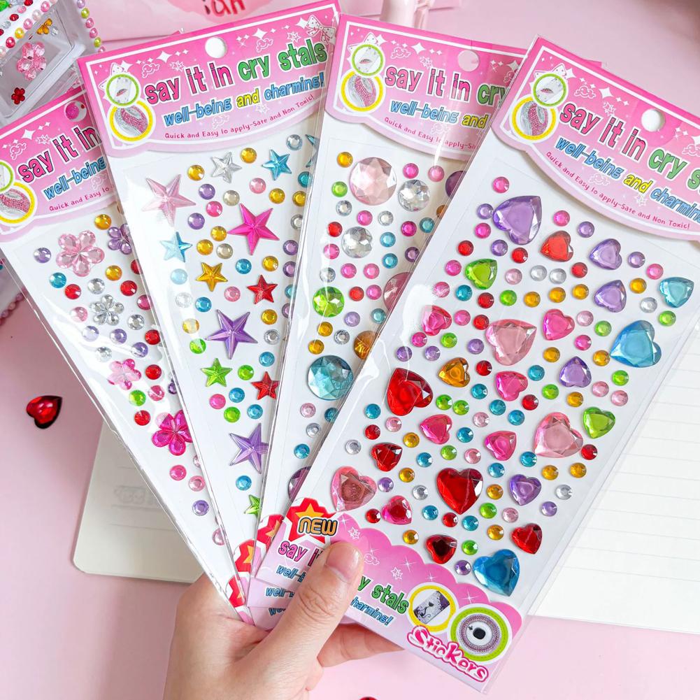 Self-Adhesive Face Rhinestones - Event Party のレビューと価格