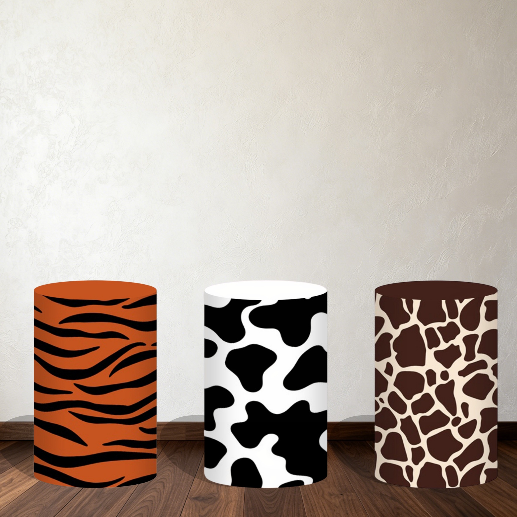 Safari Cylinder Pedestal Stand - Dessert Table Backdrop のレビューと価格