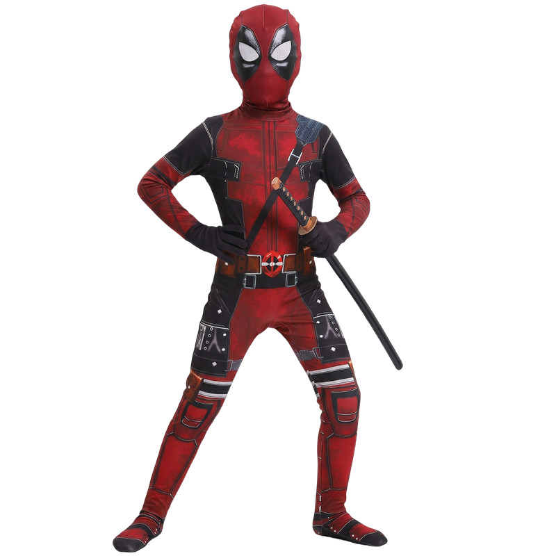 3-12Y Kids Deadpool Costume wi - Party Favor Bag のレビューと価格