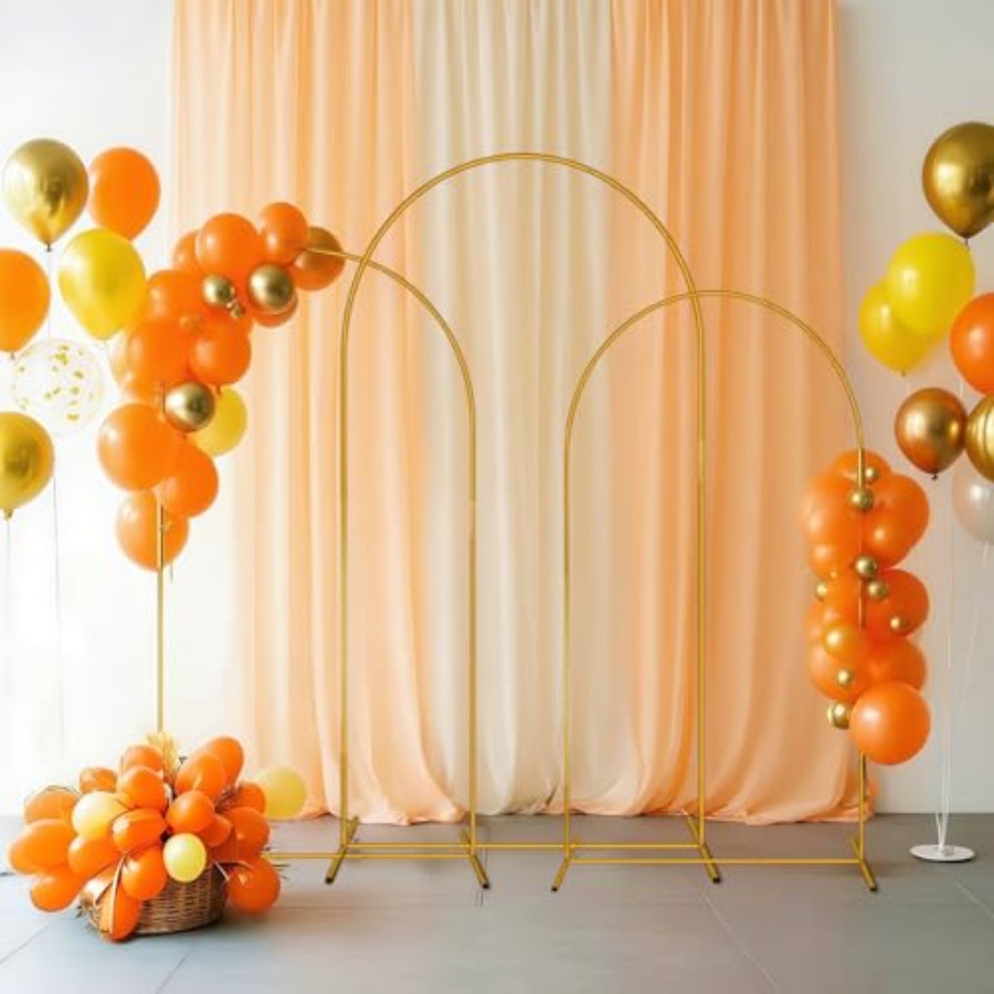Metal Arch Backdrop Stand Set  - Balloon Arch Kit のレビューと価格